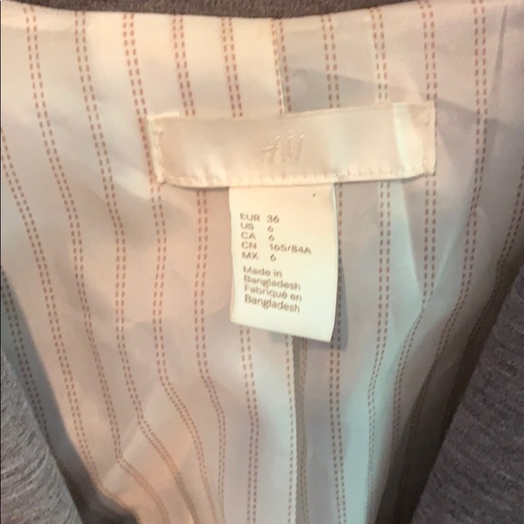 H & M Grey Blazer - Picture 2 of 3